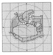 Schema punto croce mrs rabbit e peter