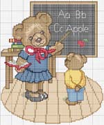 Schema punto croce orsa maestra