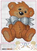 Schema punto croce orsetto