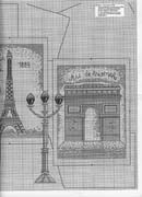 Schema punto croce paris 2