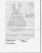 Schema punto croce paura ragni 1