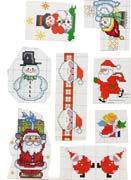 Schema punto croce piccoli schemi natalizi