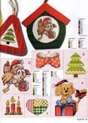 Schema punto croce presine cucina 2