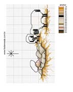 Schema punto croce religioso
