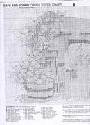 Schema punto croce safe and sound 1