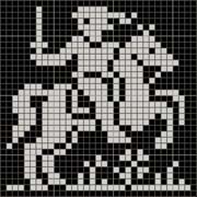 Schema punto croce sagittario