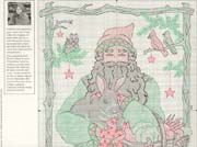 Schema punto croce santa claus 1