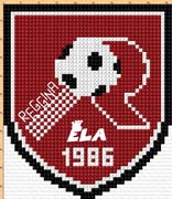 Schema punto croce scudetto reggina