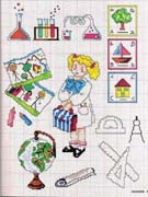 Schema punto croce scuola