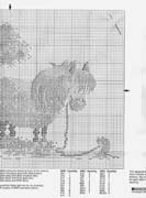 Schema punto croce spike bn 2