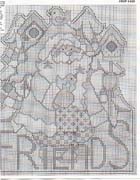 Schema punto croce Welcome Babbonatale 3