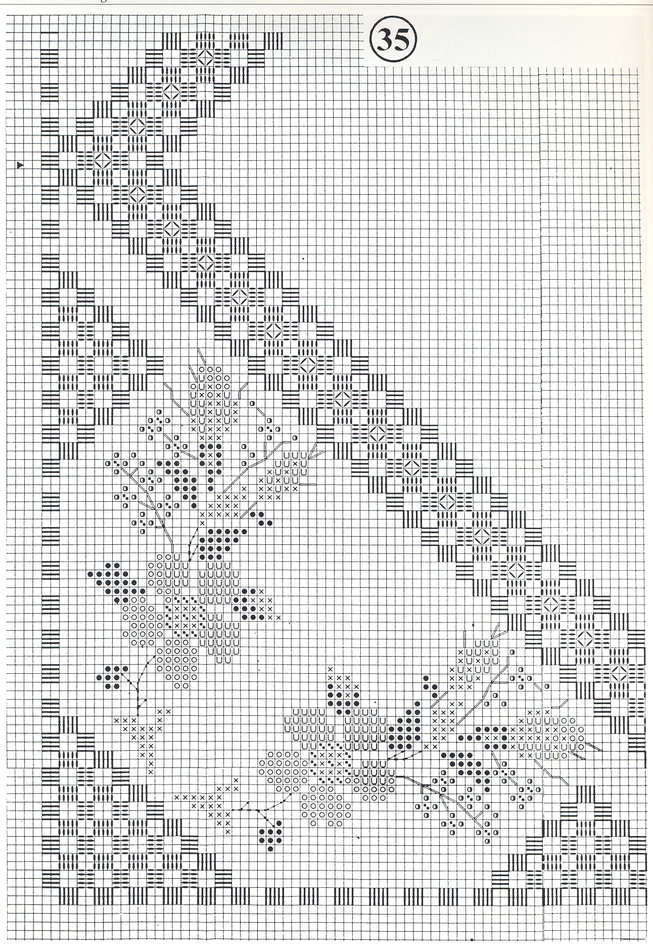 Schema punto croce Spunto 3