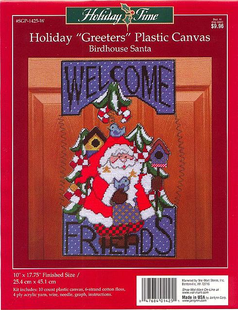 Schema punto croce Welcome babbonatale