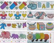 Schema punto croce Baby4