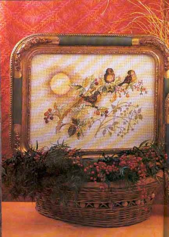 Schema punto croce Bird