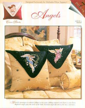 Schema punto croce Cuscini angeli