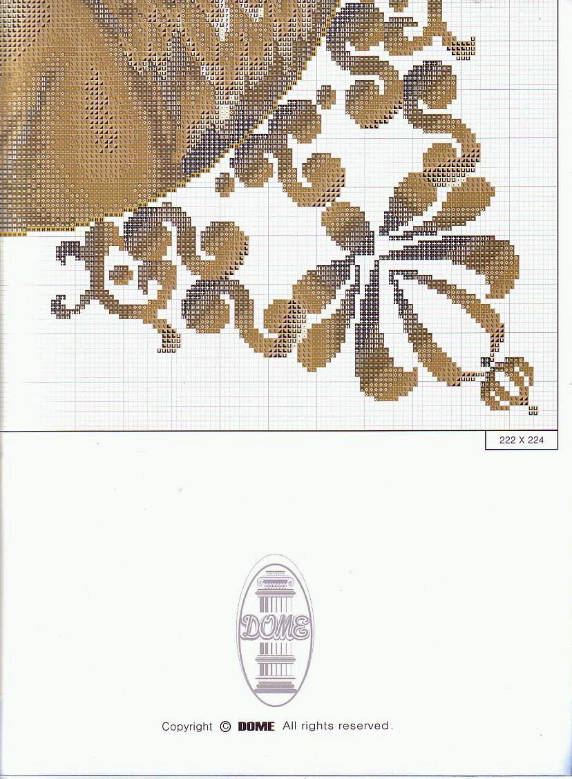 Schema punto croce Cuscini angelo 2