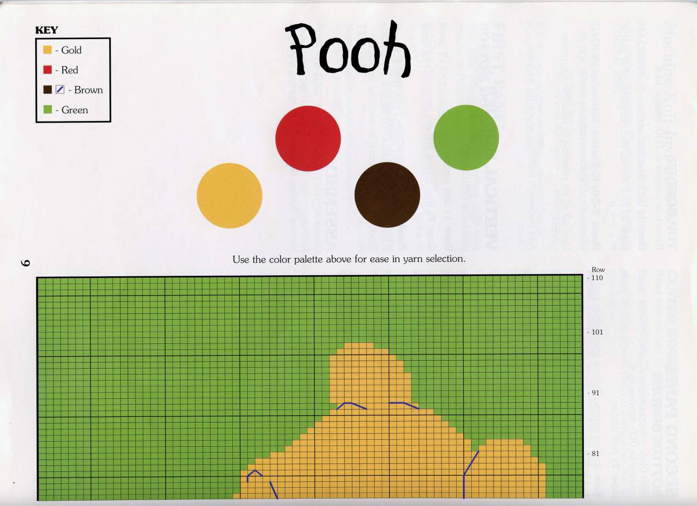 Schema punto croce Cuscini winnie the pooh 3