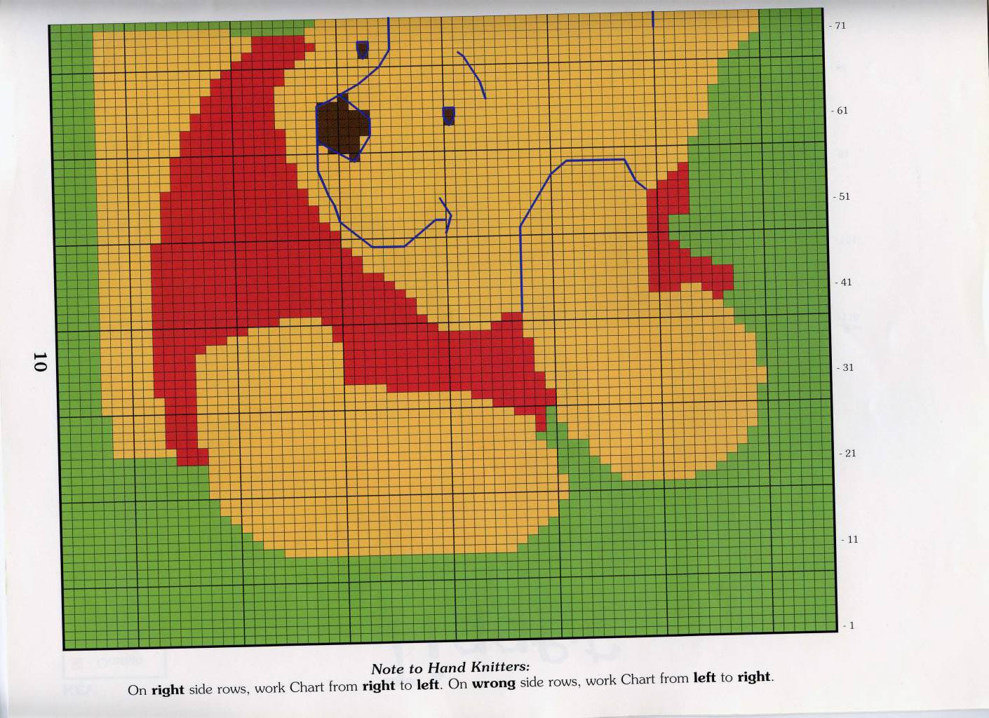 Schema punto croce Cuscini winnie the pooh 4