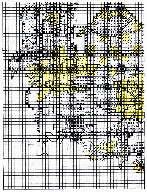 Schema punto croce Cuscino g4