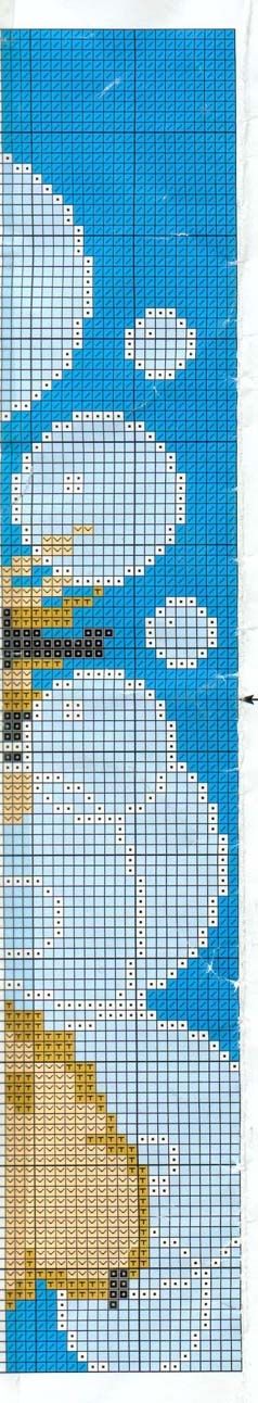 Schema punto croce Gatto 2