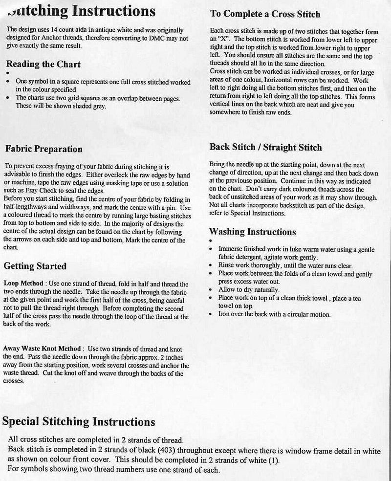 Schema punto croce Palazzo veneziano 6