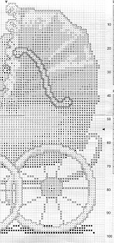 Schema punto croce Passeggino 2