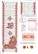 Schema punto croce bambolina 2