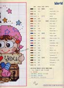 Schema punto croce Bebe Pirati 1