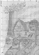 Schema punto croce Biancaneve 1