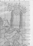 Schema punto croce biancaneve 2