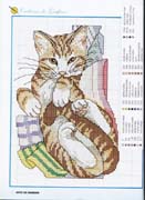 Schema punto croce Cat