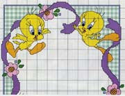 Schema punto croce Copertina Titty 1