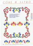 Schema punto croce Cornice