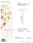 Schema punto croce Cuore Di Fiori 2