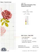 Schema punto croce Cuore Di Rose 2