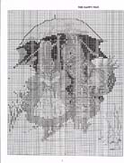 Schema punto croce Cuscini Coniglietti 3