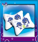 Schema punto croce Cuscini Delfini