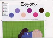 Schema punto croce Cuscini Winnie The Pooh 5