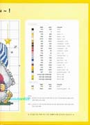 Schema punto croce Cuscino Asiatico 2