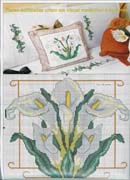 Schema punto croce Cuscino Calle