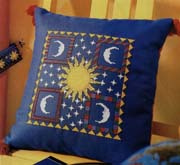 Schema punto croce Cuscino Esoterico