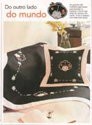 Schema punto croce Cuscino Geisha