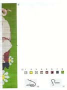 Schema punto croce Cuscino Maialino 1