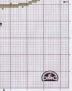 Schema punto croce Cuscino Rose Dmc 8