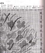 Schema punto croce Cuscino Stilizzato 2