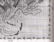 Schema punto croce Cuscino Stilizzato 3