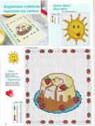 Schema punto croce Dolci 1