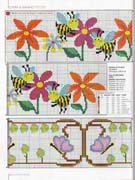 Schema punto croce Fiorellini