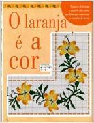 Schema punto croce Fiori Gialli